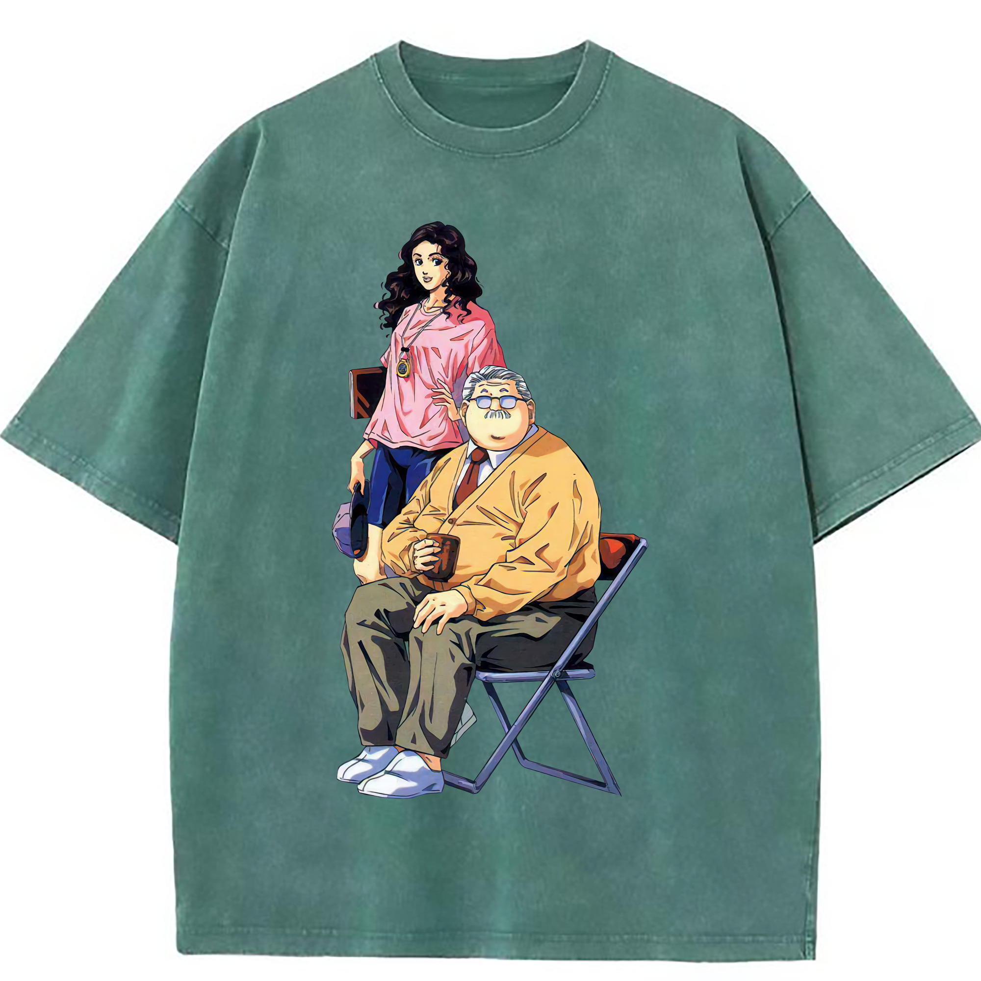 （画像用） SLAM DUNK／スラムダンク 綿100% ヴィンテージ風 半袖Tシャツ（フロントプリント）